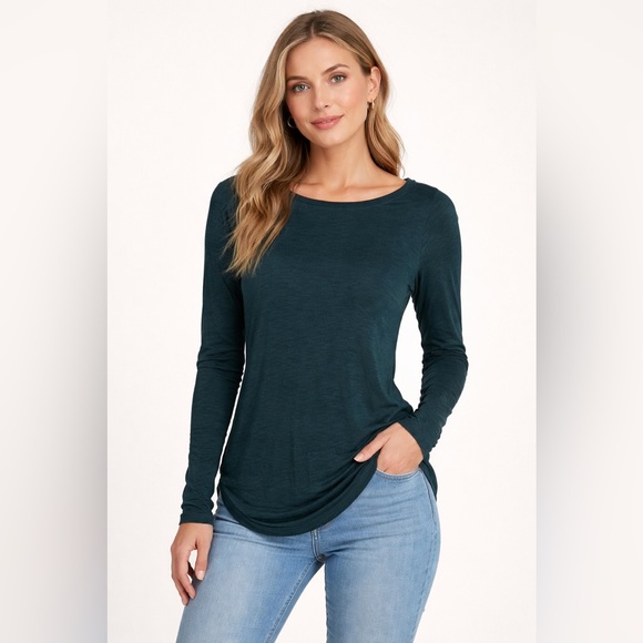 Michael Stars Tops - Michael Stars Green Long Sleeve Top